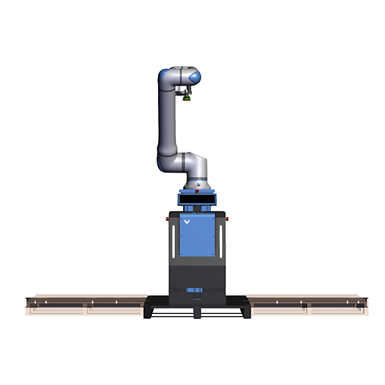 UR20 Fixed Pedestal Rapid Series Palletizer 2 Front view