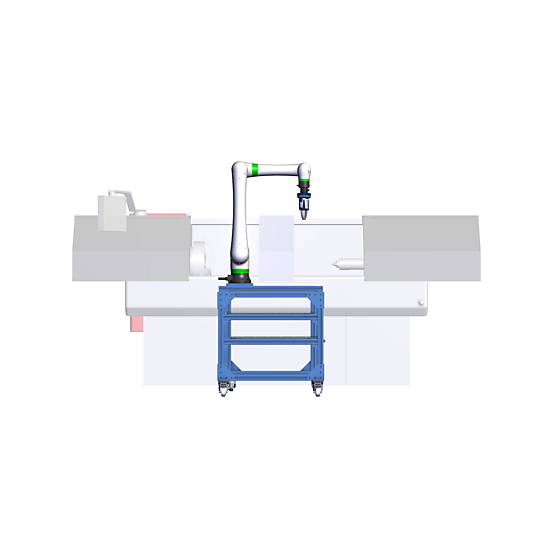 Robot Programming Demo - Machine tending with CRX10iaL