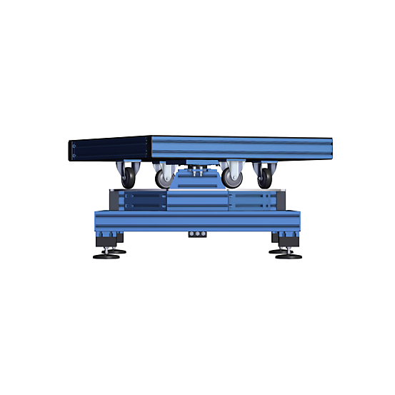 Heavy Duty Turntable Side view