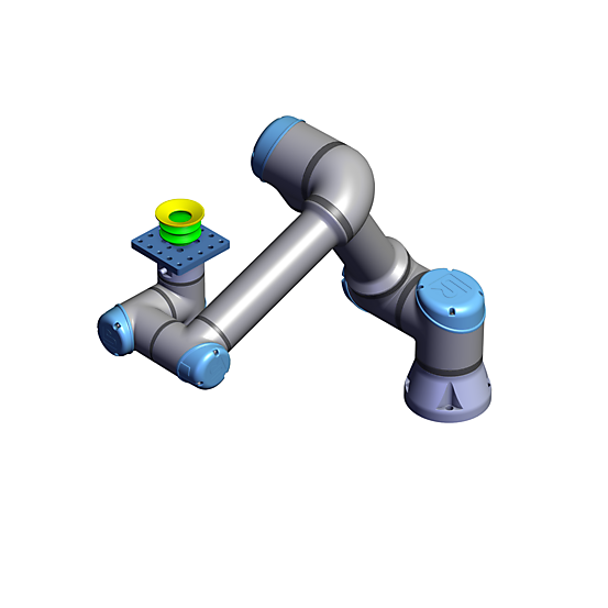 Material Handling Robot  Angled view
